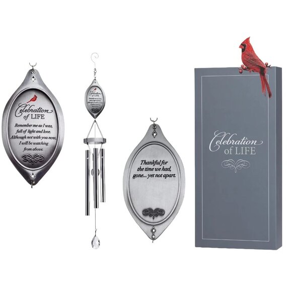Sympathy Gift Celebration of Life Wind Chime - The Grandparent Gift Co - NEW - Picture 1 of 8